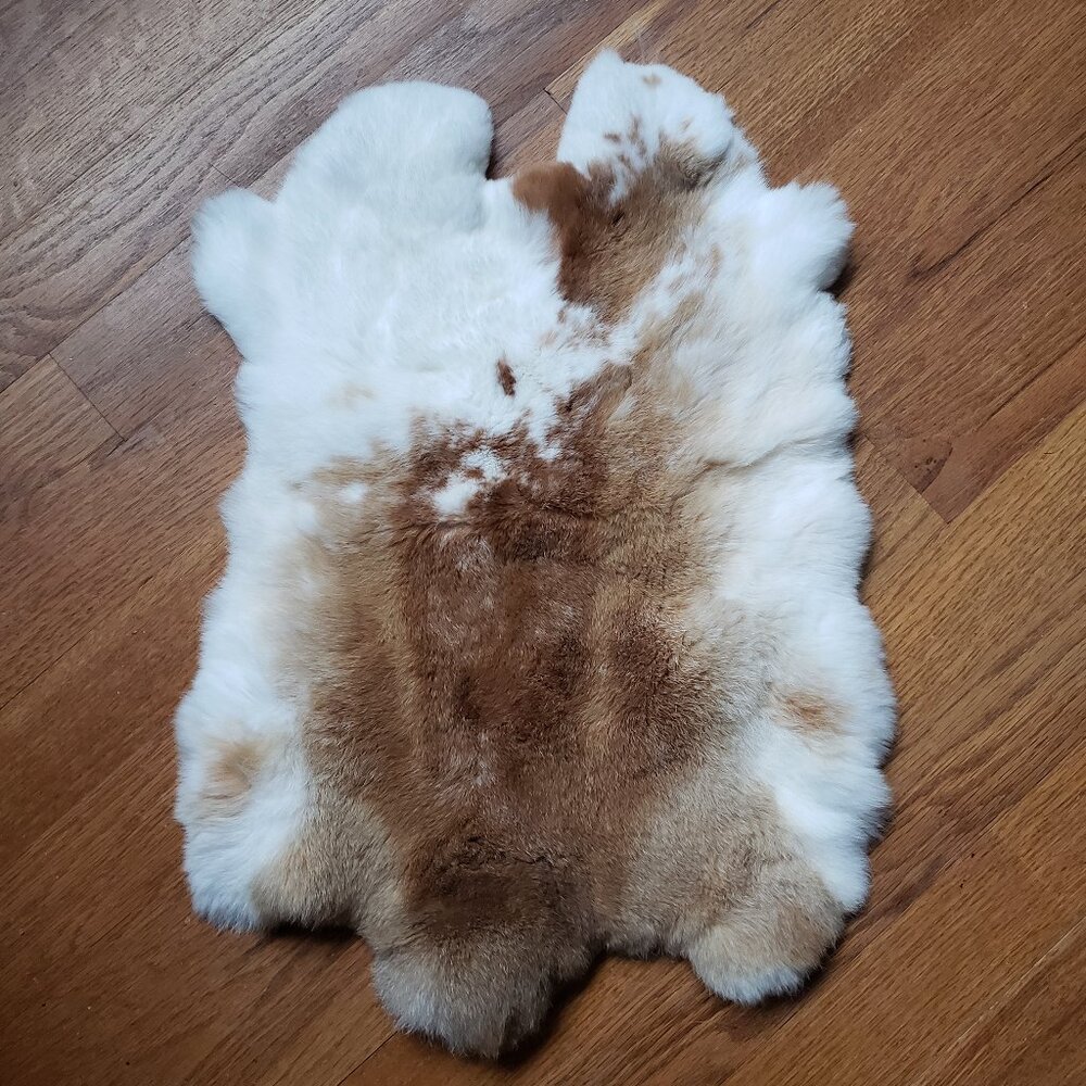 A390 Premium Rex Rabbit Hide - Velvet Soft Luxury Craft Fur Pelt